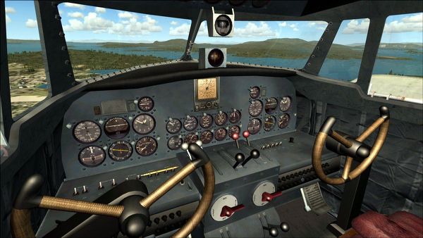 flight simulator game simulation airplane